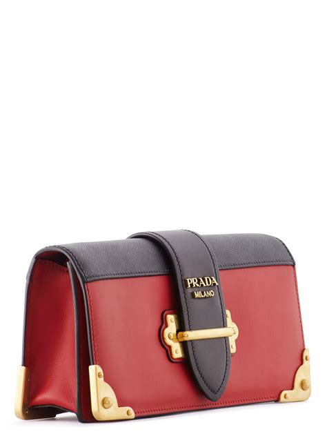 prada cahier clutch price|Prada leather backpack.